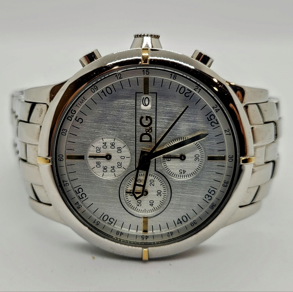 D&G Dolce and Gabbana Oxford DW0481 Multifunction Chronograph Watch